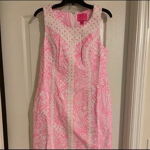 NEW Lily Pulitzer Pink and White Dress